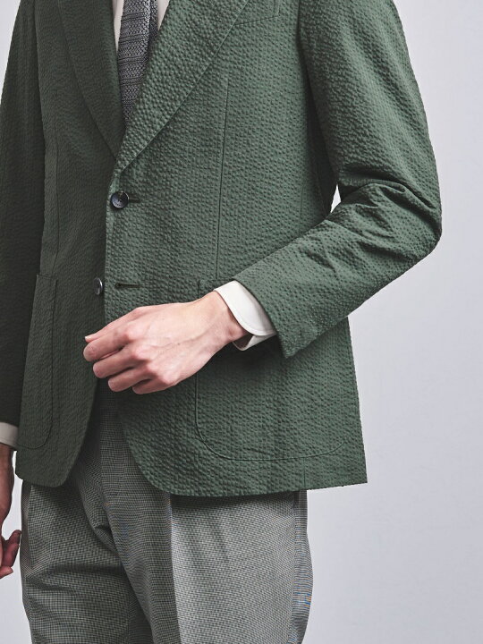 楽天市場】【SALE／50%OFF】CARUSO シアサッカー ピークドラペル 2B 