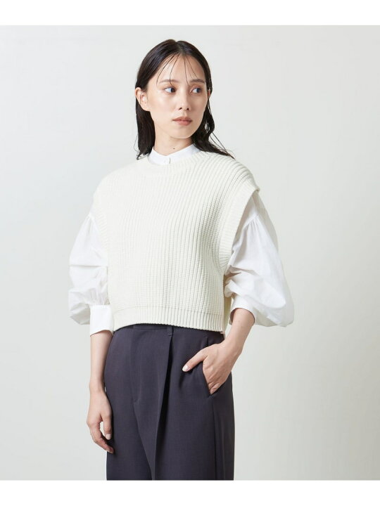 楽天市場】＜MARW UNITED ARROWS＞アゼ ニットベスト MARW UNITED 