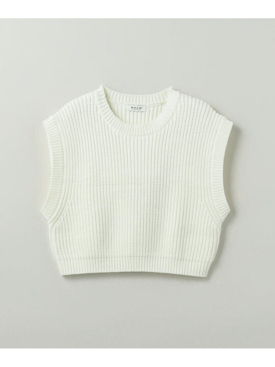 楽天市場】＜MARW UNITED ARROWS＞アゼ ニットベスト MARW UNITED 