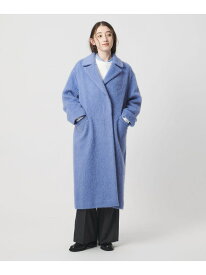 シャギー ビッグ テーラード コート UNITED ARROWS ユナイテッドアローズ ジャケット・アウター チェスターコート ホワイト【送料無料】[Rakuten Fashion]