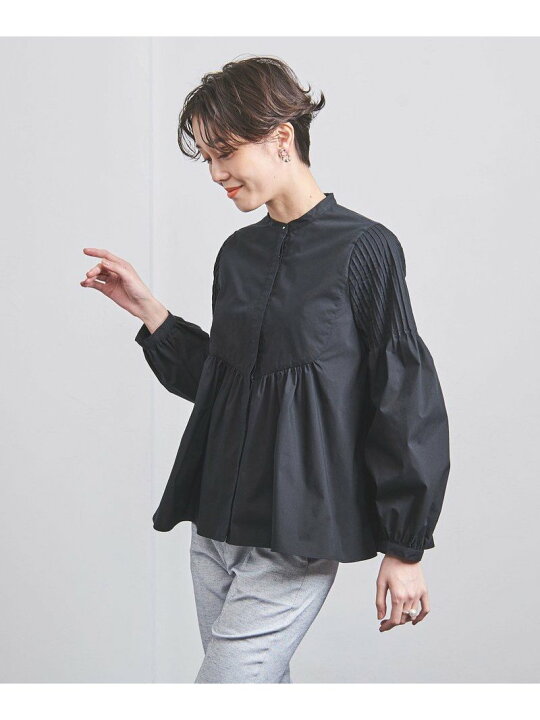 楽天市場】C/P ピンタックスリーブ ブラウス UNITED ARROWS 