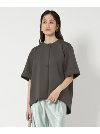 【SALE／50%OFF】LIGHT SPONGY ブラウス UNITED ARROWS ユナイテッドアローズ トップス シャツ・ブラウス グレー ホワイト ブラック【RBA_E】【送料無料】[Rakuten Fashion]