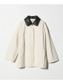 【SALE／40%OFF】ジャガード ミドルコート -ウォッシャブル- UNITED ARROWS ユナイテッドアローズ ジャケット・アウター カバーオール・ワークジャケット ホワイト【RBA_E】【送料無料】[Rakuten Fashion]