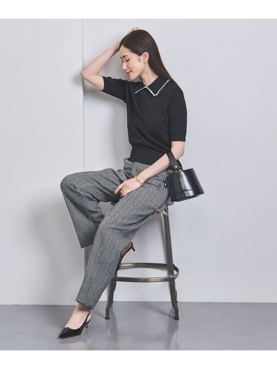 楽天市場】レースカラーレディ ニット UNITED ARROWS ユナイテッド 