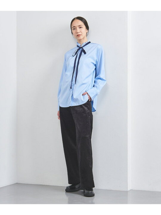 楽天市場】【SALE／30%OFF】フリル リボン ボウタイブラウス UNITED 
