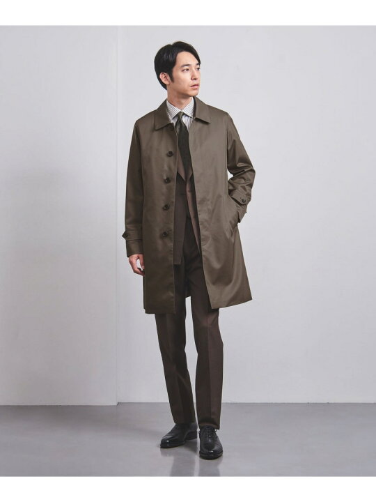 楽天市場】ギャバジン ステンカラーコート -撥水- UNITED ARROWS 