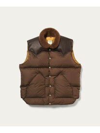 【別注】＜Rocky Mountain Featherbed＞Christy Vest/クリスティーベスト UNITED ARROWS ユナイテッドアローズ ジャケット・アウター ダウンジャケット・ダウンベスト ブラック ブルー ブラウン【送料無料】[Rakuten Fashion]