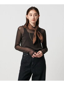 チュール ジャージー カットソー UNITED ARROWS ユナイテッドアローズ トップス カットソー・Tシャツ ブラック ホワイト ブラウン ブルー【送料無料】[Rakuten Fashion]