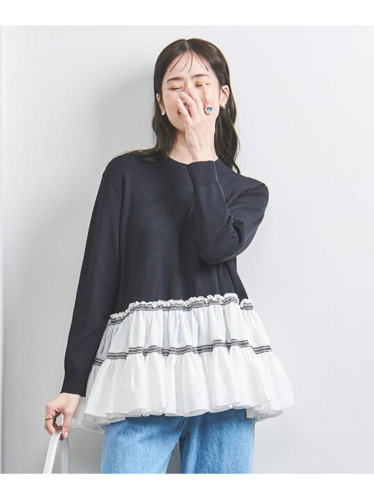 楽天市場】エンブロ ティアード コンビニット UNITED ARROWS  
