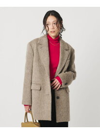 【SALE／50%OFF】シャギー ジャケット UNITED ARROWS ユナイテッドアローズ ジャケット・アウター テーラードジャケット・ブレザー ベージュ グレー【RBA_E】【送料無料】[Rakuten Fashion]