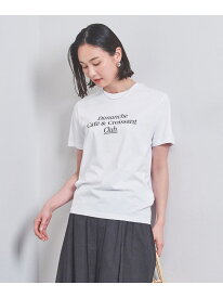 【一部別注】＜Les Petits Basics＞DIMANCHE Tシャツ UNITED ARROWS ユナイテッドアローズ トップス カットソー・Tシャツ ネイビー ホワイト【送料無料】[Rakuten Fashion]