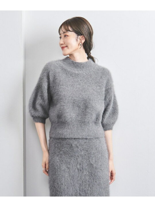 楽天市場】フォックスカシミヤ ハーフスリーブ ニット UNITED ARROWS 