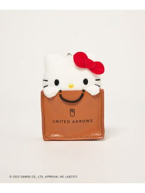 ＜HELLO KITTY * UNITED ARROWS＞チャーム UNITED ARROWS ユナイテッドアローズ ファッション雑貨 チャーム・キーチェーン ブラック レッド【先行予約】*[Rakuten Fashion]