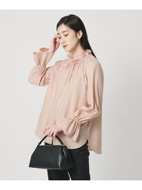 【＋20％ポイントバック】フリルカラー フレアスリーブ ブラウス UNITED ARROWS ユナイテッドアローズ トップス シャツ・ブラウス ホワイト ネイビー ブルー ピンク レッド グリーン【送料無料】[Rakuten Fashion]