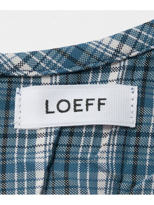 楽天市場】【SALE／30%OFF】＜LOEFF＞チェック ノースリーブ ブラウス 