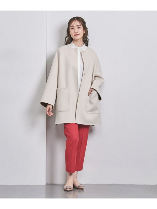 楽天市場】バイカラー リバー ミドルコート UNITED ARROWS  