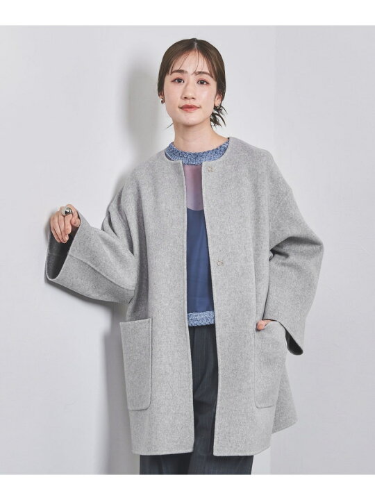 楽天市場】バイカラー リバー ミドルコート UNITED ARROWS 
