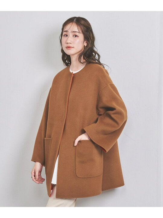 楽天市場】バイカラー リバー ミドルコート UNITED ARROWS  