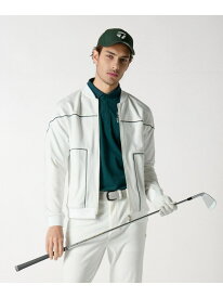 【別注】＜TaylorMade*UNITED ARROWS＞ ユニセックス ジップ ブルゾン UNITED ARROWS GOLF ユナイテッドアローズ スポーツ・アウトドア用品 ゴルフグッズ グリーン ホワイト ネイビー【送料無料】[Rakuten Fashion]