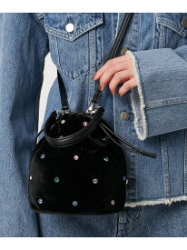 ミックスビジュー ショルダーバッグ UNITED ARROWS ユナイテッドアローズ バッグ ショルダーバッグ ブラック ネイビー【送料無料】[Rakuten Fashion]