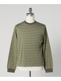 ＜LOEFF＞マルチボーダー ロングスリーブ カットソー UNISEX LOEFF ユナイテッドアローズ トップス カットソー・Tシャツ ベージュ グレー【送料無料】[Rakuten Fashion]