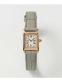 スクエア 腕時計 UNITED ARROWS ユナイテッドアローズ インテリア・生活雑貨 時計 ブラック グレー ブラウン【送料無料】[Rakuten Fashion]