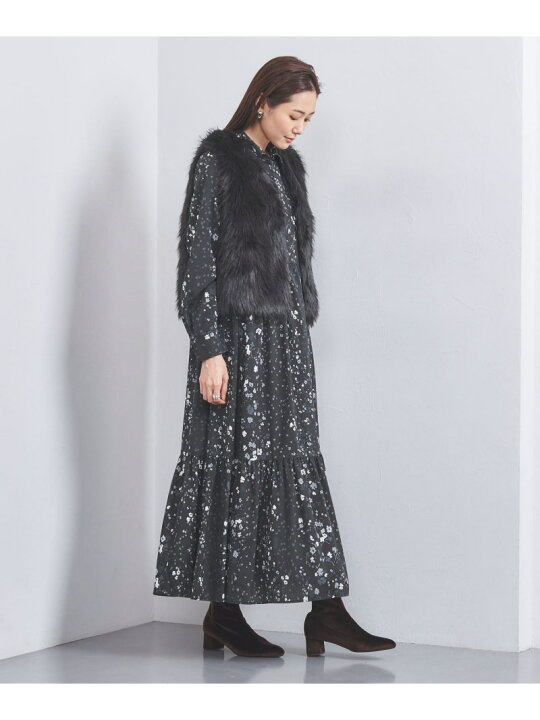 楽天市場】【SALE／40%OFF】フェイクファー ショートベスト UNITED 