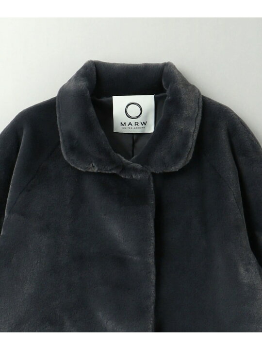 楽天市場】＜MARW UNITED ARROWS＞フェイクファー ショートコート MARW 
