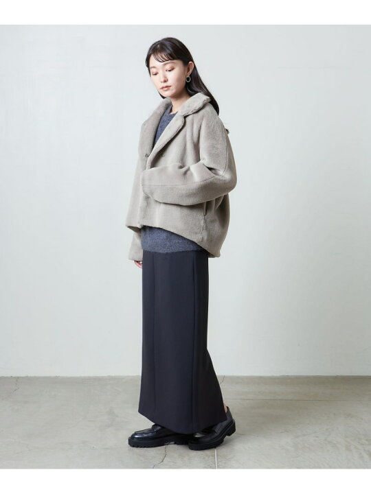 楽天市場】＜MARW UNITED ARROWS＞フェイクファー ショートコート MARW 