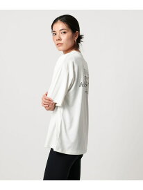＜TO UNITED ARROWS＞UPDRIFT プリント Tシャツ UNITED ARROWS ユナイテッドアローズ トップス カットソー・Tシャツ ブラック ホワイト【送料無料】[Rakuten Fashion]