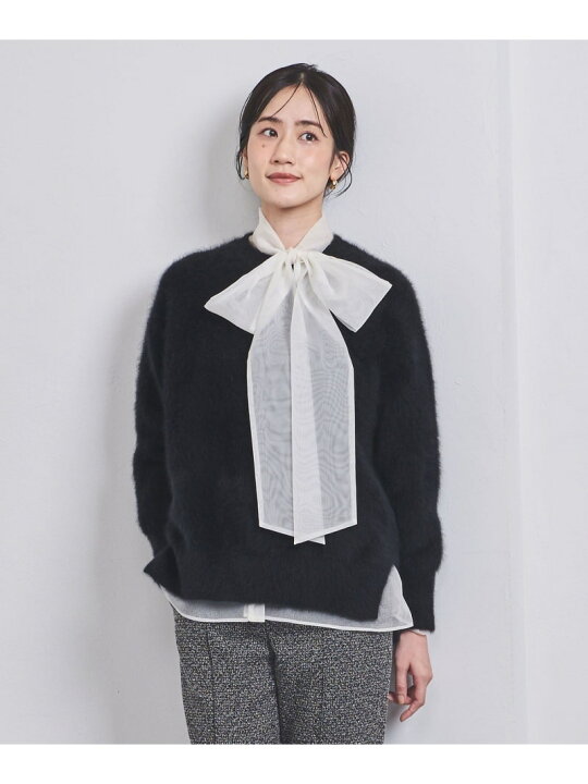 楽天市場】フォックス カシミヤ クルーネックニット 23FW UNITED 