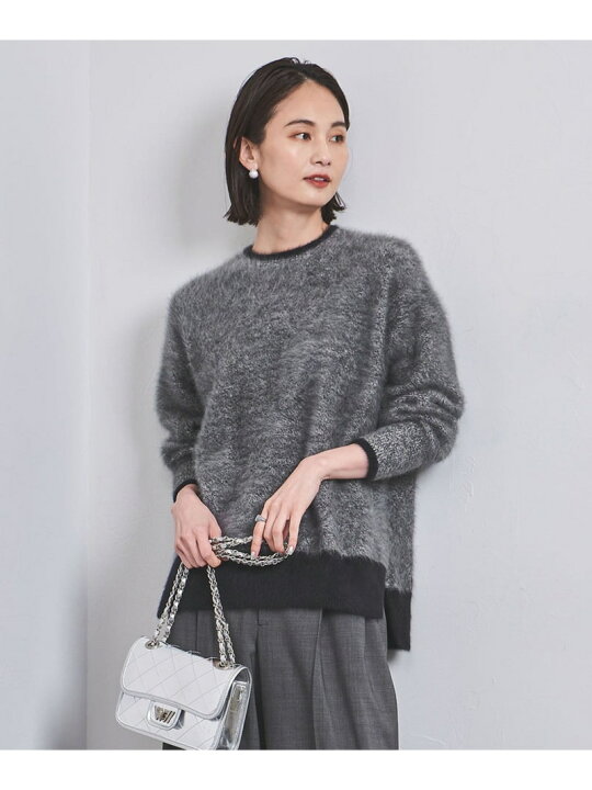 楽天市場】フォックス カシミヤ クルーネックニット 23FW UNITED 