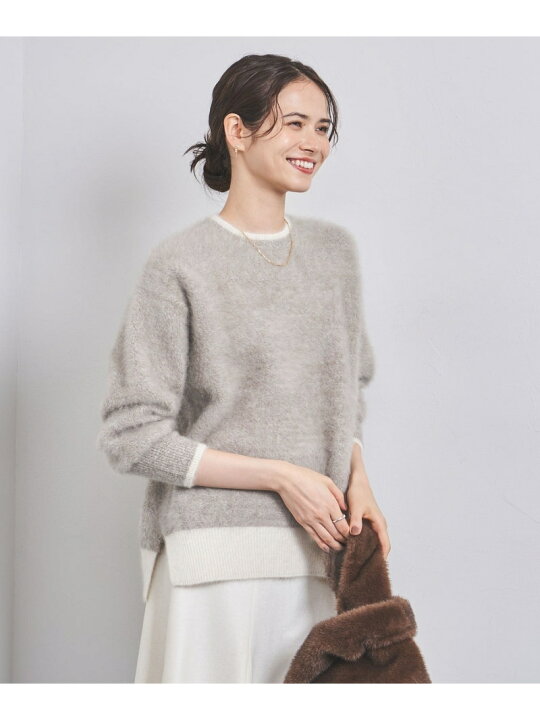楽天市場】フォックス カシミヤ クルーネックニット 23FW UNITED 