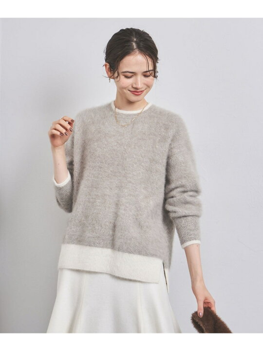楽天市場】フォックス カシミヤ クルーネックニット 23FW UNITED 
