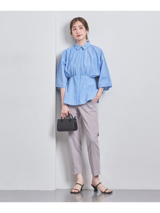楽天市場】【SALE／30%OFF】ストライプ ドルマンスリーブ ブラウス 