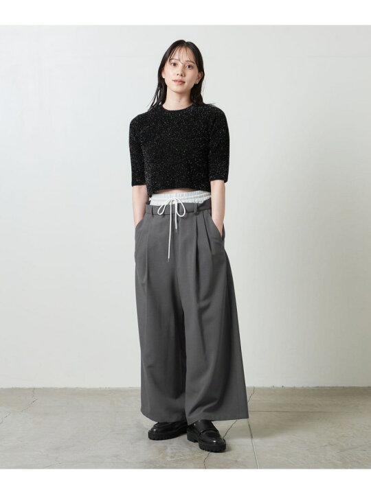 楽天市場】＜MARW UNITED ARROWS＞ドロスト レイヤード パンツ MARW 
