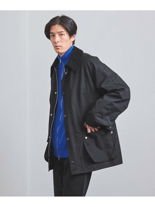 楽天市場】【別注】＜Barbour＞ OVERSIZE SOLID BEDALE/アウター 