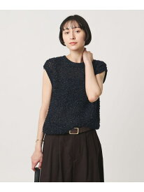 【SALE／40%OFF】YTM カラー ミックス ニット ベスト UNITED ARROWS ユナイテッドアローズ トップス ベスト・ジレ ネイビー ホワイト【RBA_E】【送料無料】[Rakuten Fashion]