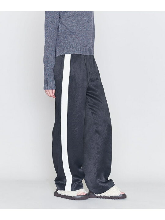 楽天市場】＜ASTRAET＞アセテート サテン ソクショウ ワイドパンツ  