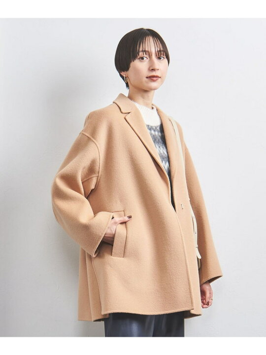 楽天市場】【SALE／20%OFF】リバー テーラード ミドルコート UNITED 