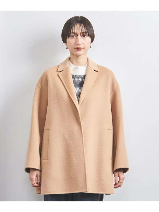 楽天市場】【SALE／20%OFF】リバー テーラード ミドルコート UNITED 