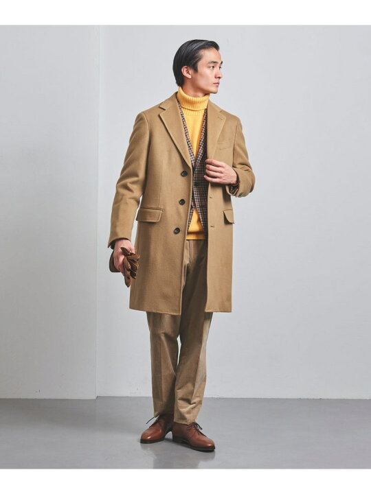 チェスターコート UNITED ARROWS 46（H＞コットンニドム ダブル  