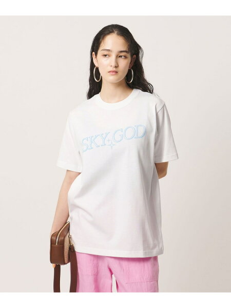 【SALE／20%OFF】＜Personal Effects＞SKY Tシャツ UNITED ARROWS ユナイテッドアローズ トップス カットソー・Tシャツ ホワイト【RBA_E】【送料無料】[Rakuten Fashion]