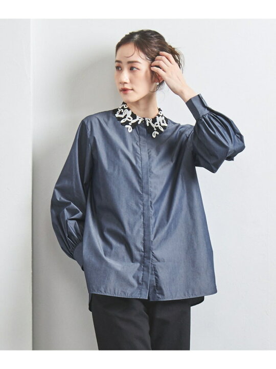 楽天市場】レディ レースカラー 2WAYブラウス UNITED ARROWS 
