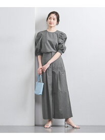 MANTECO パフスリーブ ブラウス UNITED ARROWS ユナイテッドアローズ トップス シャツ・ブラウス ピンク ホワイト グレー【送料無料】[Rakuten Fashion]