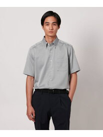 【SALE／35%OFF】イージーケア AG パナマ ボタンダウンカラーシャツ -抗菌防臭・通気性- UNITED ARROWS ユナイテッドアローズ トップス シャツ・ブラウス グレー ブルー ホワイト【RBA_E】【送料無料】[Rakuten Fashion]