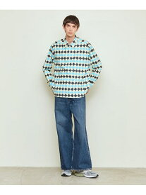 ＜UNITED ARROWS & SONS＞ BAGGY JEANS/デニムパンツ UNITED ARROWS & SONS ユナイテッドアローズ パンツ ジーンズ・デニムパンツ ネイビー ブラック【送料無料】[Rakuten Fashion]