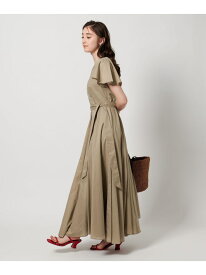 ＜MARIHA＞マドモアゼルのドレス UNITED ARROWS ユナイテッドアローズ ワンピース・ドレス ワンピース ネイビー ベージュ【送料無料】[Rakuten Fashion]