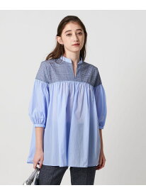 【SALE／60%OFF】エンブロイダリー チュニック -ウォッシャブル- UNITED ARROWS ユナイテッドアローズ トップス シャツ・ブラウス ネイビー ベージュ ブルー【RBA_E】【送料無料】[Rakuten Fashion]
