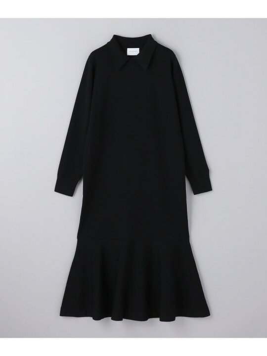 楽天市場】【SALE／20%OFF】ポロニット ペプラム ロングワンピース 